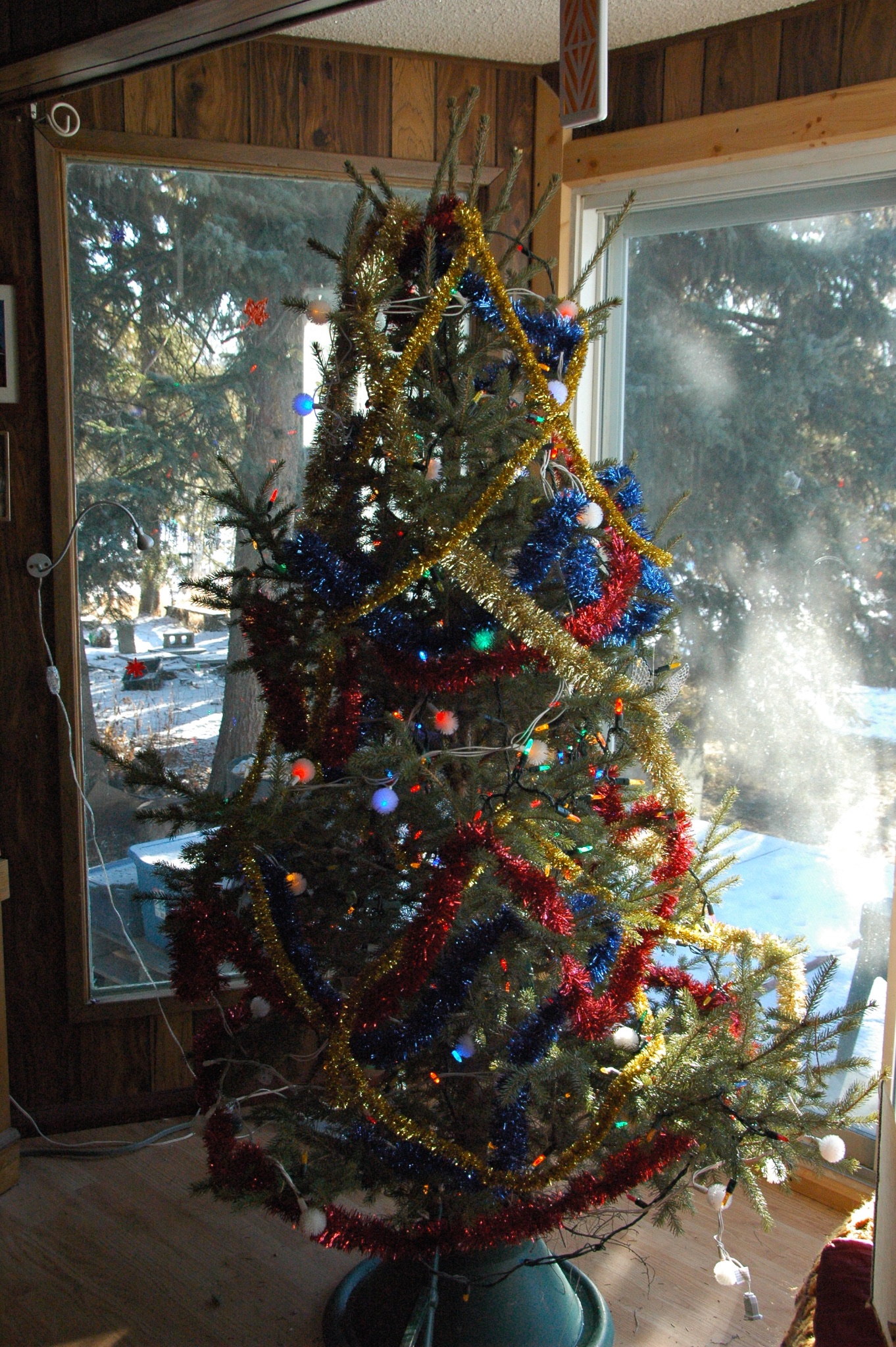 Decorated Spruce Tree